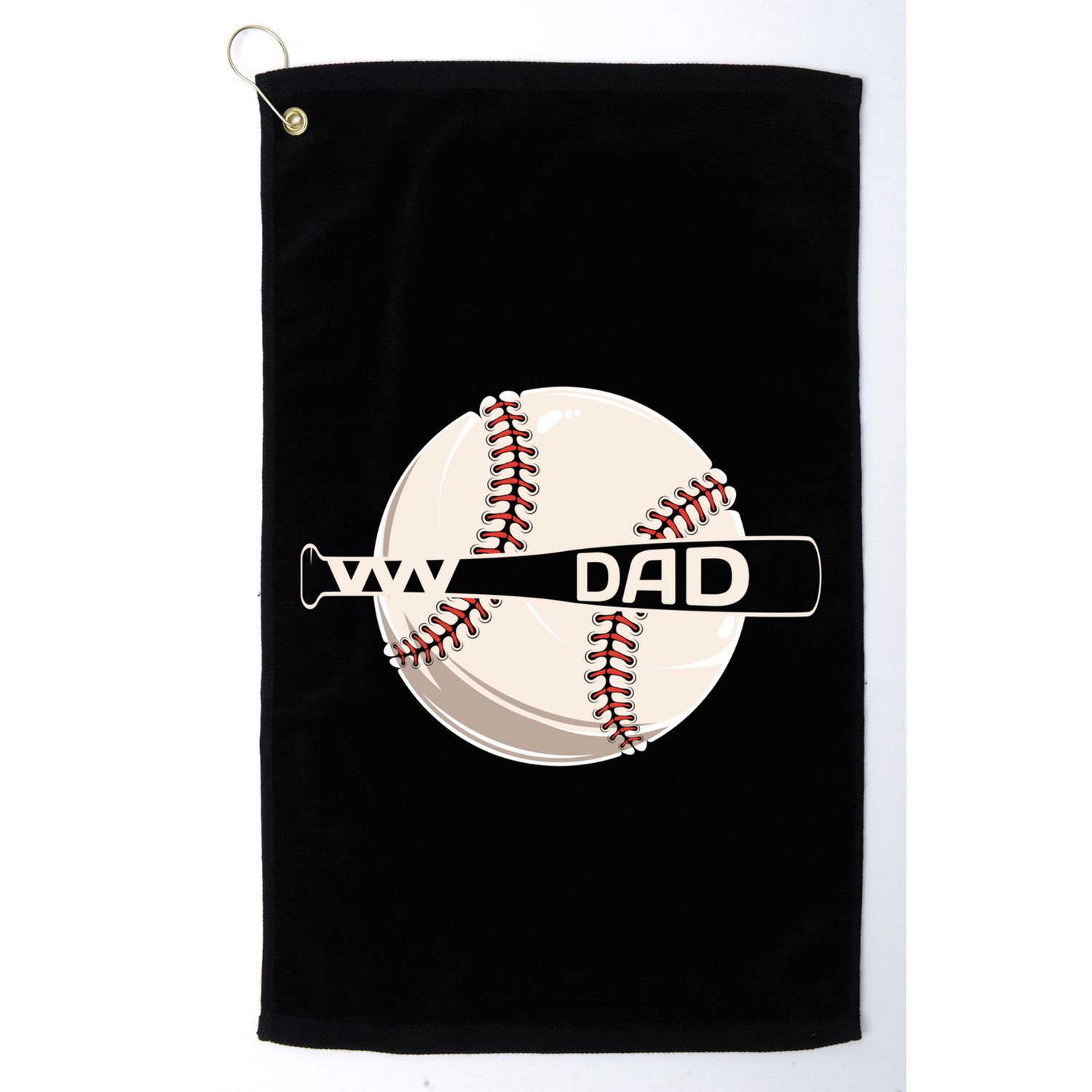 Father's Day Baseball Dad Sport Lover Gift Golf Towel