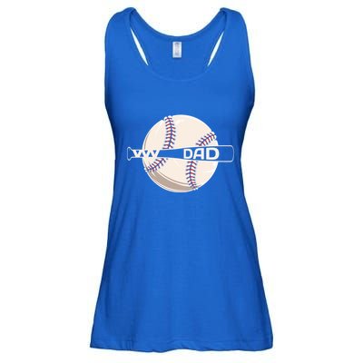 Father's Day Baseball Dad Sport Lover Gift Ladies Essential Flowy Tank