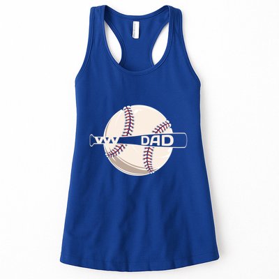 Father's Day Baseball Dad Sport Lover Gift Womens Tank Top