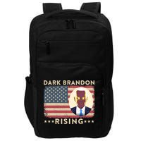 Funny Dark Brandon Is Rising Pro Biden USA Flag Impact Tech Backpack