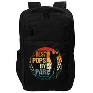 Father's Day Best Pops Par Golf Dad Gift For Dad Impact Tech Backpack