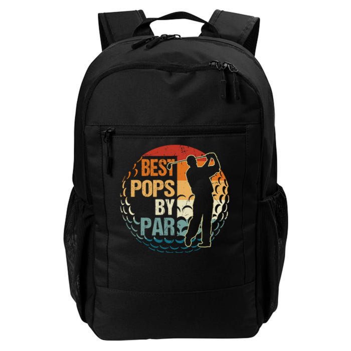 Father's Day Best Pops Par Golf Dad Gift For Dad Daily Commute Backpack