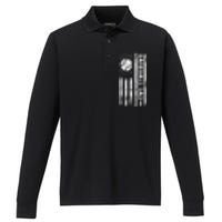 Fathers Day Baseball Dad Gifts Dad  Kid Baseball Performance Long Sleeve Polo