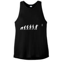 Funny Dart Bullseye Dartboard Team Players Ladies PosiCharge Tri-Blend Wicking Tank