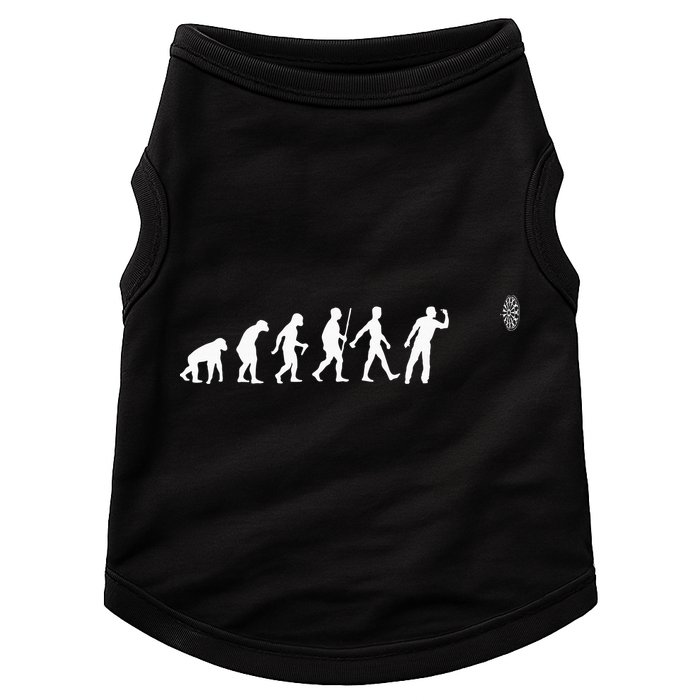 Funny Dart Bullseye Dartboard Team Players Doggie Tank