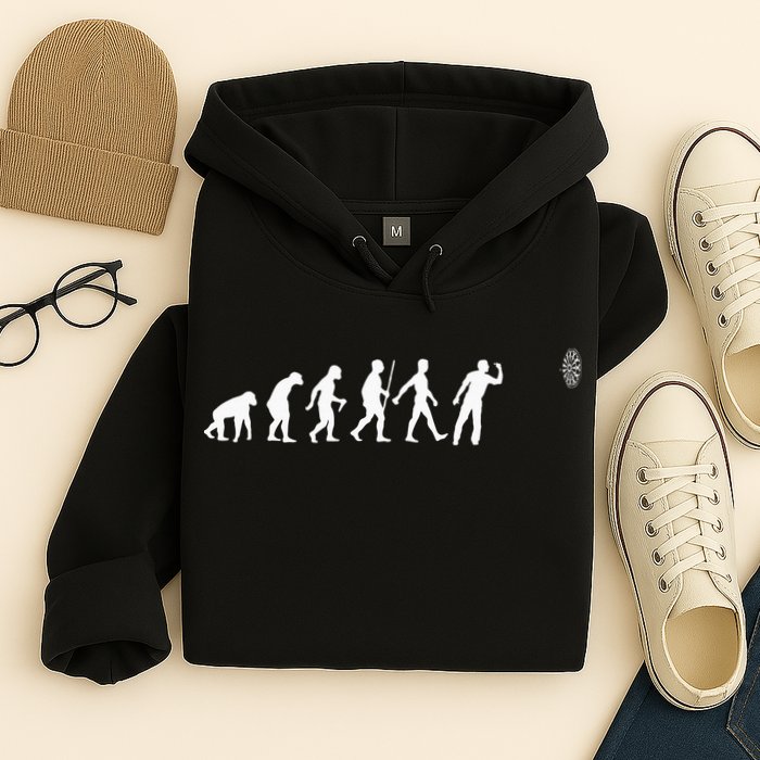 Funny Dart Bullseye Dartboard Team Players Hoodie