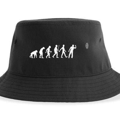 Funny Dart Bullseye Dartboard Team Players Sustainable Bucket Hat