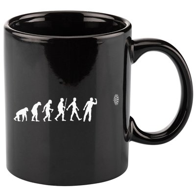 Funny Dart Bullseye Dartboard Team Players 11oz C Handle Ceramic Mug