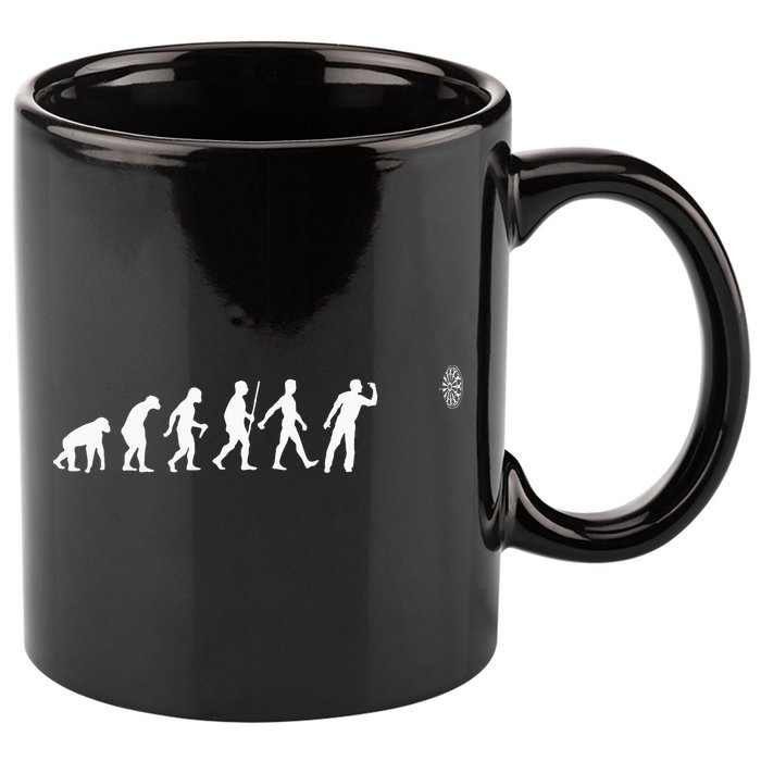 Funny Dart Bullseye Dartboard Team Players 11oz C Handle Ceramic Mug