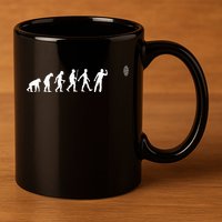 Funny Dart Bullseye Dartboard Team Players 11oz C Handle Ceramic Mug