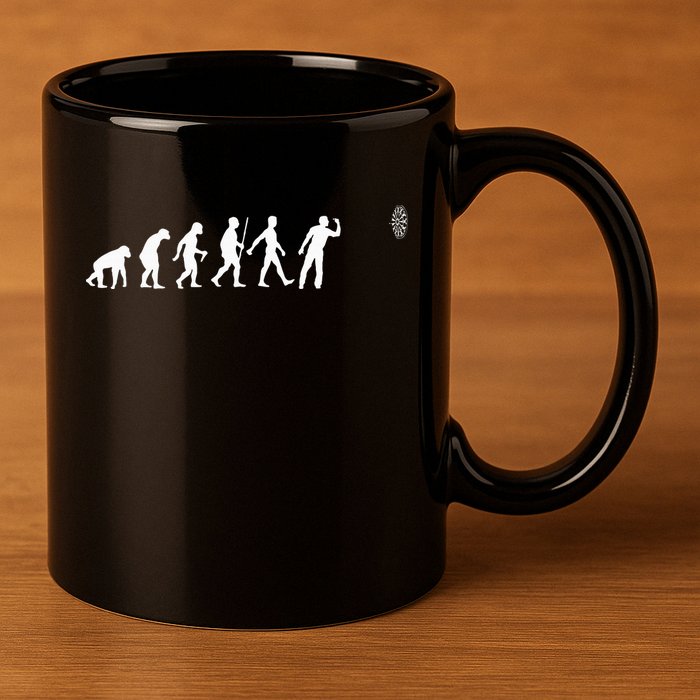 Funny Dart Bullseye Dartboard Team Players 11oz C Handle Ceramic Mug