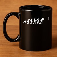 Funny Dart Bullseye Dartboard Team Players 11oz C Handle Ceramic Mug