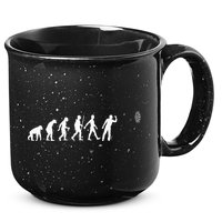 Funny Dart Bullseye Dartboard Team Players 15oz Campfire Ceramic Mug