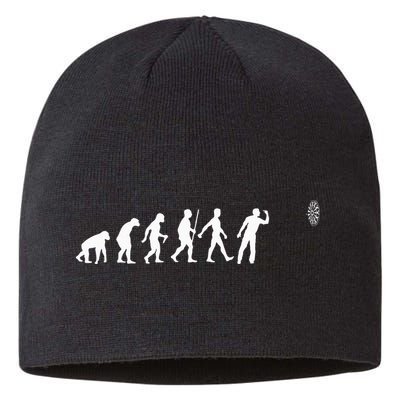 Funny Dart Bullseye Dartboard Team Players Sustainable Beanie