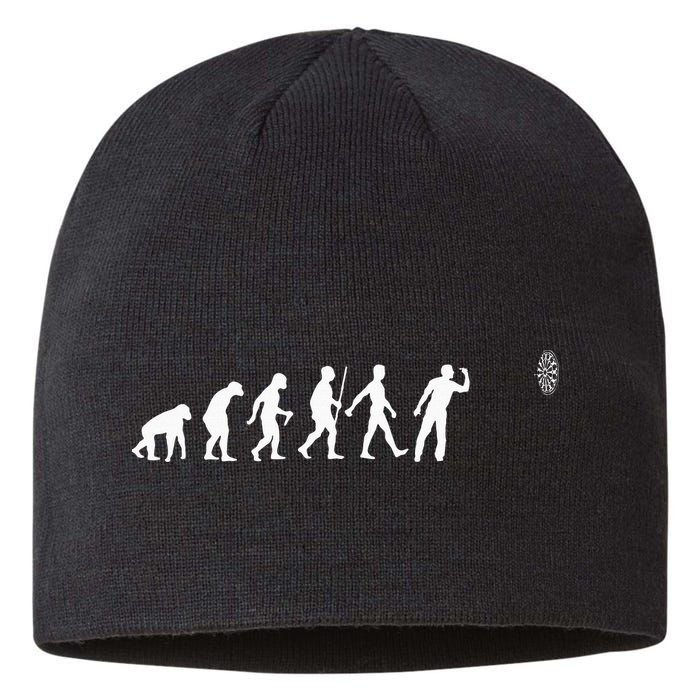 Funny Dart Bullseye Dartboard Team Players Sustainable Beanie