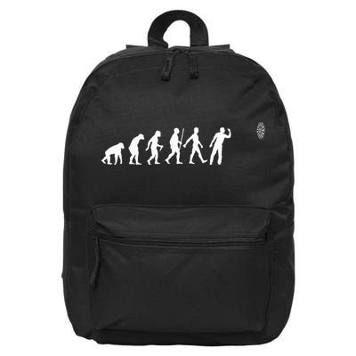 Funny Dart Bullseye Dartboard Team Players 16 in Basic Backpack