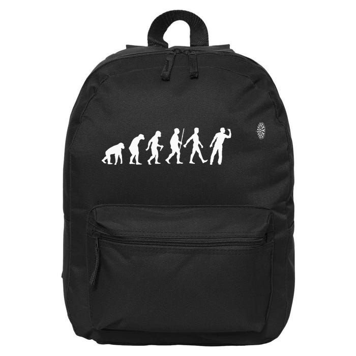 Funny Dart Bullseye Dartboard Team Players 16 in Basic Backpack