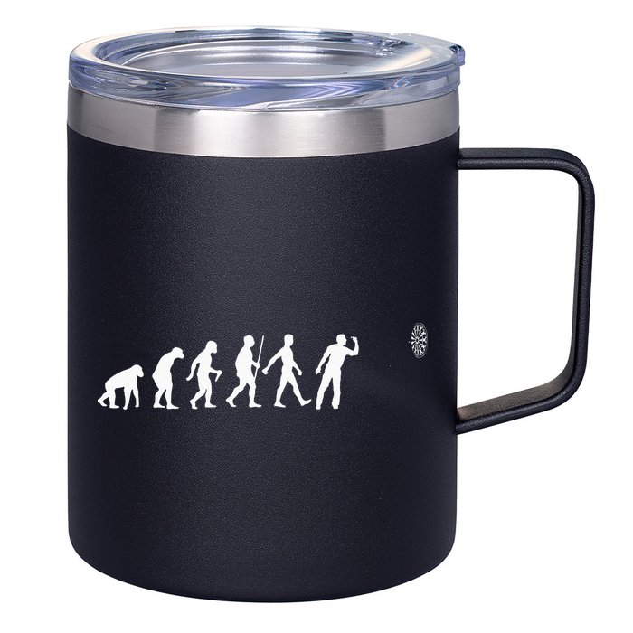 Funny Dart Bullseye Dartboard Team Players 12oz Stainless Steel Coffee Mug