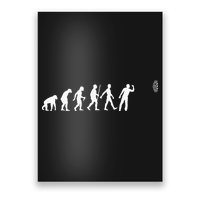 Funny Dart Bullseye Dartboard Team Players Poster
