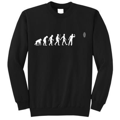 Funny Dart Bullseye Dartboard Team Players Tall Sweatshirt