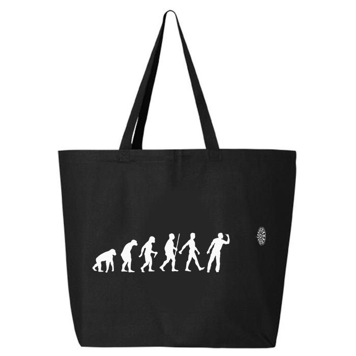 Funny Dart Bullseye Dartboard Team Players 25L Jumbo Tote