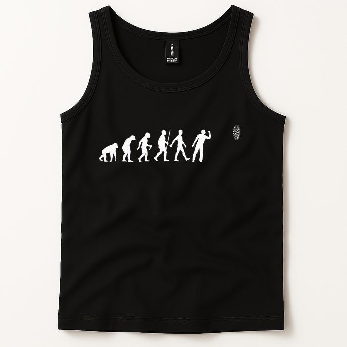 Funny Dart Bullseye Dartboard Team Players Tank Top