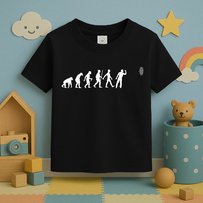 Funny Dart Bullseye Dartboard Team Players Toddler T-Shirt