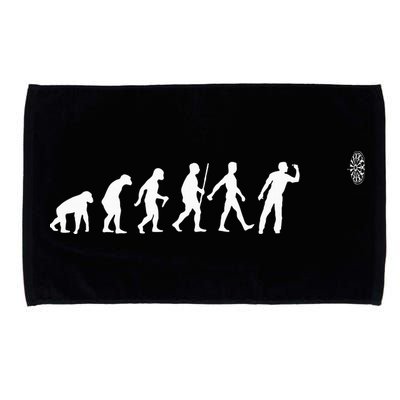 Funny Dart Bullseye Dartboard Team Players Microfiber Hand Towel
