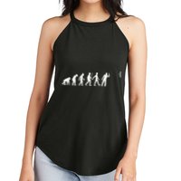 Funny Dart Bullseye Dartboard Team Players Women's Perfect Tri Rocker Tank