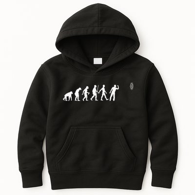 Funny Dart Bullseye Dartboard Team Players Kids Hoodie