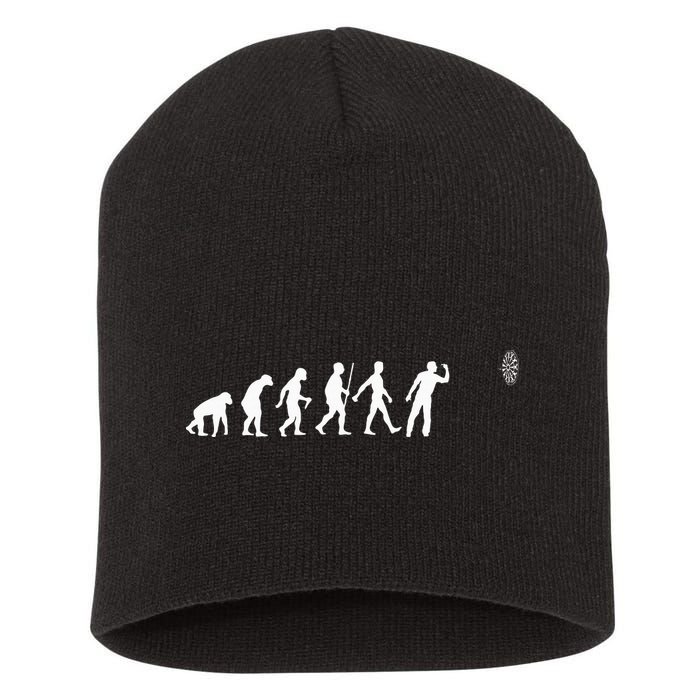 Funny Dart Bullseye Dartboard Team Players Short Acrylic Beanie
