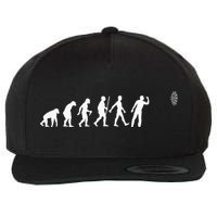 Funny Dart Bullseye Dartboard Team Players Wool Snapback Cap