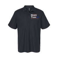 Funny Drinking Beer Team Make 4th Of July Great Again Softstyle Adult Sport Polo