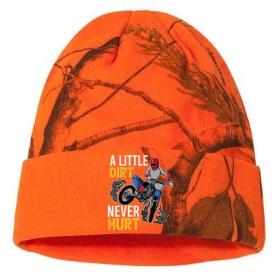 Funny Dirt Bike Design For Boys Girls Motorbike Racing Kati Licensed 12" Camo Beanie