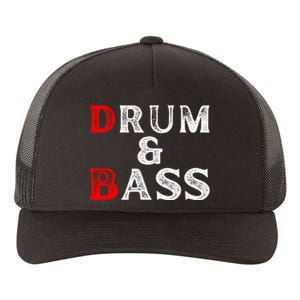 Funny Drum & Bass Rum & Ass Lovers Yupoong Adult 5-Panel Trucker Hat