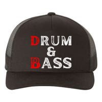 Funny Drum & Bass Rum & Ass Lovers Yupoong Adult 5-Panel Trucker Hat