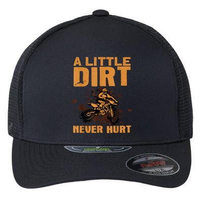 Funny Dirt Bike For Men Women Motocross Dirtbike Lover Flexfit Unipanel Trucker Cap
