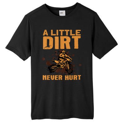 Funny Dirt Bike For Men Women Motocross Dirtbike Lover Tall Fusion ChromaSoft Performance T-Shirt