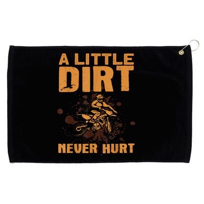 Funny Dirt Bike For Men Women Motocross Dirtbike Lover Grommeted Golf Towel