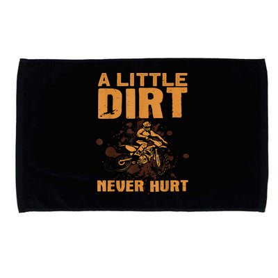 Funny Dirt Bike For Men Women Motocross Dirtbike Lover Microfiber Hand Towel