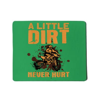 Funny Dirt Bike For Men Women Motocross Dirtbike Lover Mousepad