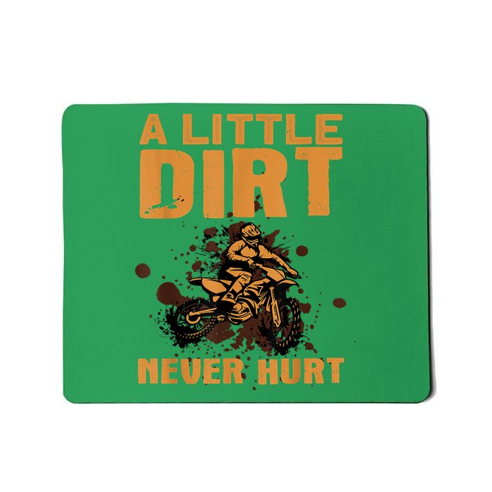 Funny Dirt Bike For Men Women Motocross Dirtbike Lover Mousepad