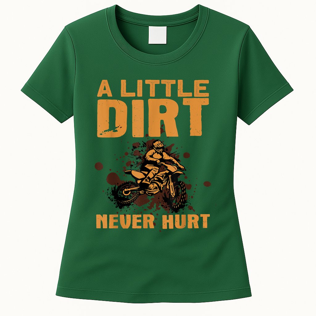 Funny Dirt Bike For Men Women Motocross Dirtbike Lover Womens T-Shirt