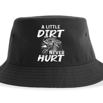 Funny Dirt Bike Gift For Boys Motorcycle Motocross Biker Sustainable Bucket Hat