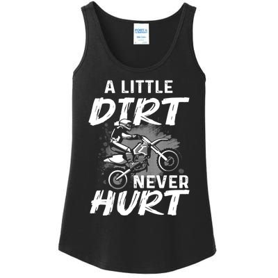 Funny Dirt Bike Gift For Boys Motorcycle Motocross Biker Ladies Essential Tank