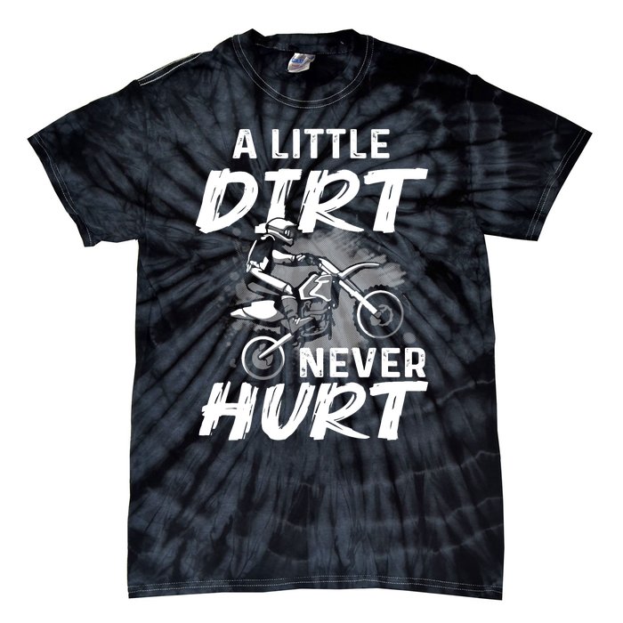 Funny Dirt Bike Gift For Boys Motorcycle Motocross Biker Tie-Dye T-Shirt