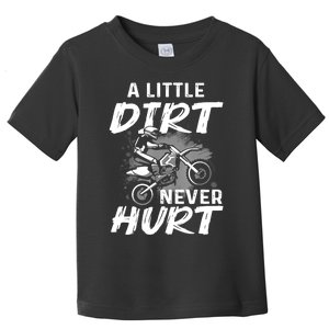 Funny Dirt Bike Gift For Boys Motorcycle Motocross Biker Toddler T-Shirt