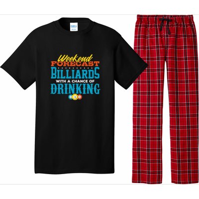 Father's Day Billiards With A Chance Of Drinking Gift For Dad Pajama Set