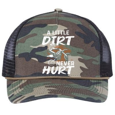 Funny Dirt Bike Gift For Boys Motorcycle Motocross Biker Retro Rope Trucker Hat Cap