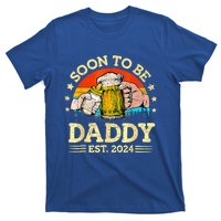 FatherS Day Beer Soon To Be Daddy 2024 First T-Shirt